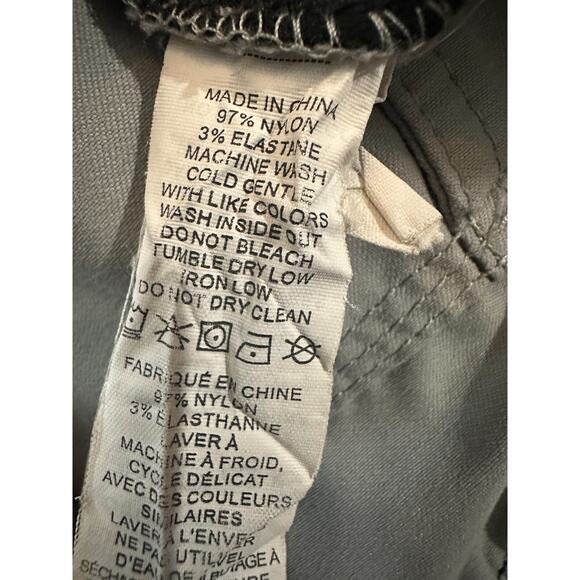 PrAna Stretch Zion Shorts Cargo Pocket Prana Gray 10" Inseam Men's Size 34 - Picture 6 of 11